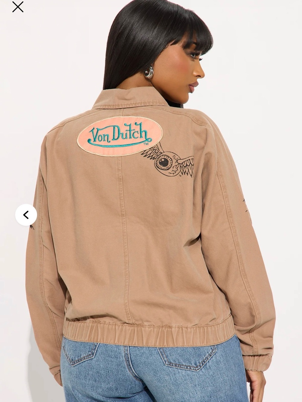 VON DUTCH WOMEN’s JACKET🔥🔥New! - Picture 4 of 5